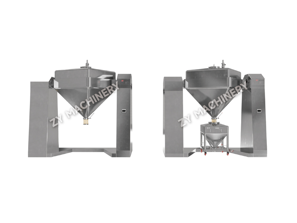 Miscelatore a contenitore fisso HGD (miscelatore a cono quadrato)