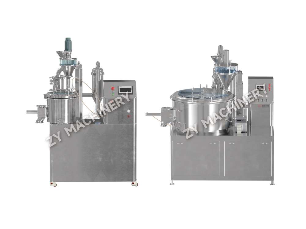 Macchina centrifuga per granulazione e rivestimento BZJ